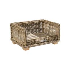 51 Degrees North Rattan Bed -Hundebedarfs Geschäft 51 degrees north rattan bed 216947 0500 none