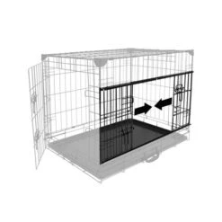 Duvo+ Hundekäfig Mit Schiebetür -Hundebedarfs Geschäft duvo hondenbench schuifdeur 180655 0500 none