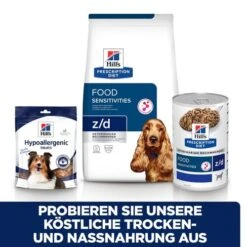 Hill's Z/d Food Sensitivities - Prescription Diet - Canine -Hundebedarfs Geschäft hills zd food sensitivities prescription diet canine 214325 0500 none