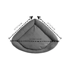 Hunter Eckkorb Livingstone - Grau -Hundebedarfs Geschäft hunter hoekmand livingstone grijs 175906 0500 none