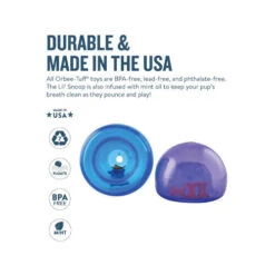 Planet Dog Orbee-Tuff Lil’ Snoop Toy -Hundebedarfs Geschäft orbee tuff lil snoop toy 203411 0500 none