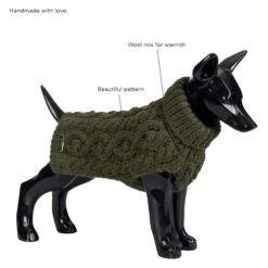 PAIKKA Handmade Knit Sweater -Hundebedarfs Geschäft paikka handmade knit sweater green 217734 0500 none