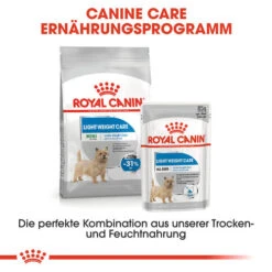 Royal Canin Mini Light Weight Care - Hundefutter -Hundebedarfs Geschäft royal canin mini light weight care hondenvoer 132752 0500 none