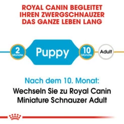 Royal Canin Mini Schnauzer Puppy - Hundefutter -Hundebedarfs Geschäft royal canin mini schnauzer puppy hondenvoer 140155 0500 none