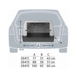 Trixie Transportbox Journey -Hundebedarfs Geschäft trixie vervoersbox journey 157886 0500 none