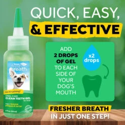 Hundebedarfs Geschäft -Hundebedarfs Geschäft tropiclean fresh breath clean teeth gel 221160 0500 none
