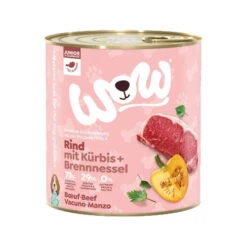 WOW! Junior Hundefutter - Dose -Hundebedarfs Geschäft wow junior hondenvoer blik 208568 0500 none