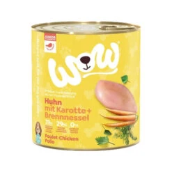 WOW! Junior Hundefutter - Dose -Hundebedarfs Geschäft wow junior hondenvoer blik 208571 0500 none